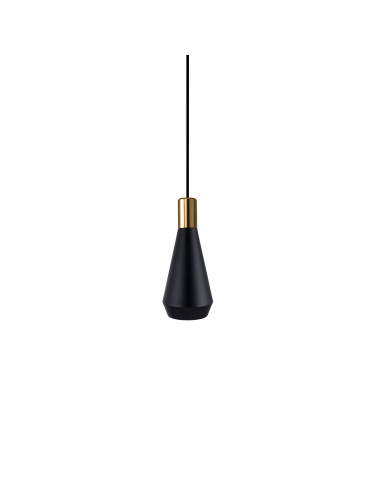 Lámpara colgante modelo MD2505-BK para 1xGU10 (no incluida)