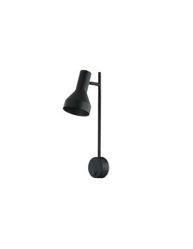 Aplique de pared modelo MB1451-BK en color Negro para 1xGU10 (no incluida)