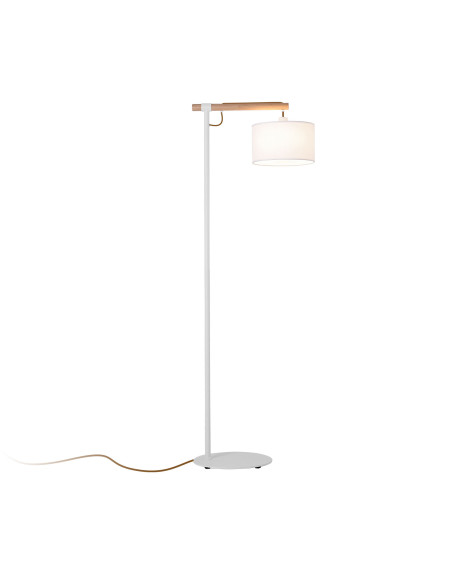 Lámpara de pie modelo ML2117-WH en color Blanco para 1xE14 (no incluida)