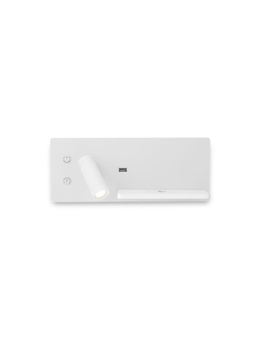 Aplique de pared modelo MB2510-IZQ en color Blanco