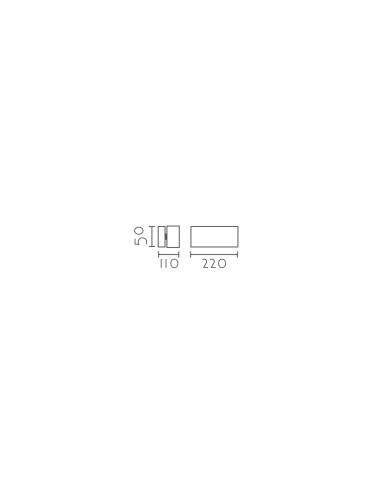 Aplique de pared modelo MB2464