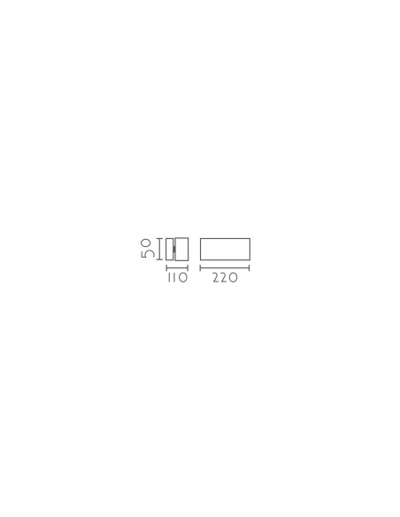 Aplique de pared modelo MB2464