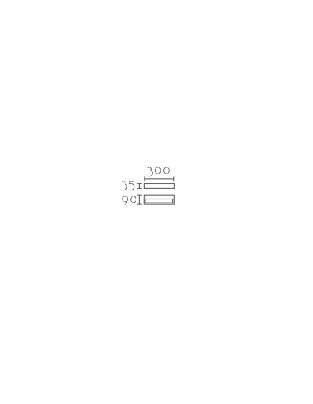 Aplique de pared modelo MB2230-WH en color Blanco