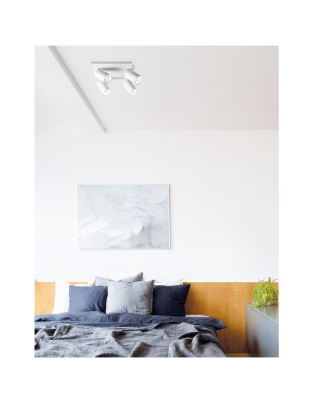 Aplique de pared modelo MX5015 para 5xGU10 (no incluida)