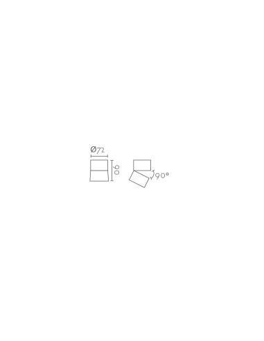 Aplique de pared modelo MX1207