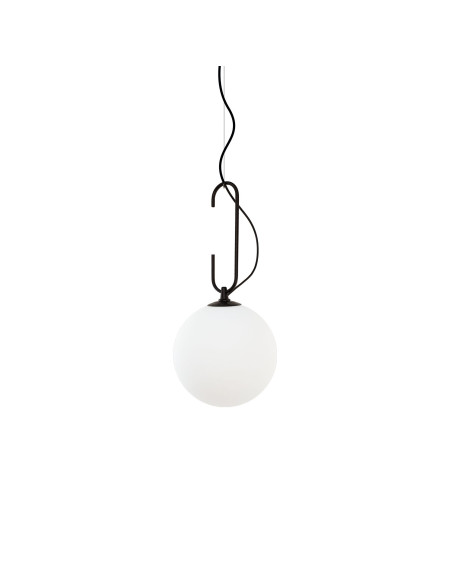 Lámpara colgante modelo MD2413-BK en color Negro para 1xE27 (no incluida)