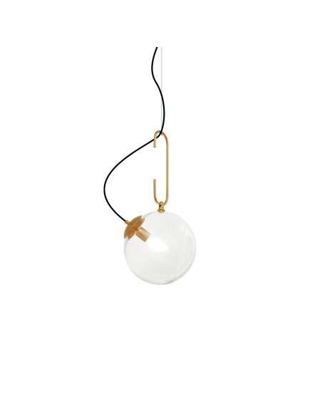 Lámpara colgante modelo MD2417-GD en color Dorado para 1xE27 (no incluida)