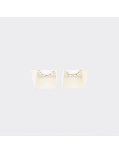 Empotrable modelo MIAMI en color Blanco para 2xGU10 (no incluida)