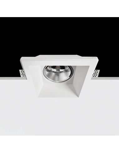 Empotrable modelo AGATA en color Blanco para 1xGU10 (no incluida)