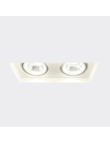 Empotrable modelo SAMOA en color Blanco para 2xGU10 (no incluida)