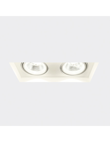 Empotrable modelo SAMOA en color Blanco para 2xGU10 (no incluida)