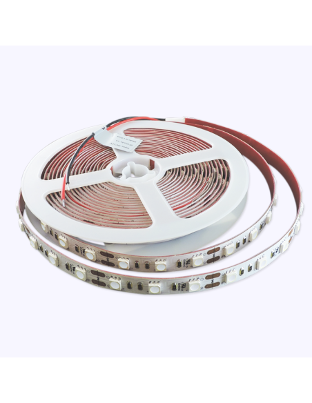 Tira LED SMD5050 12V 12W/m, 60 LEDs/m, 5m