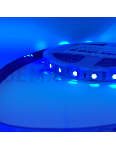 Tira LED SMD5050 12V 12W/m, 60 LEDs/m, 5m