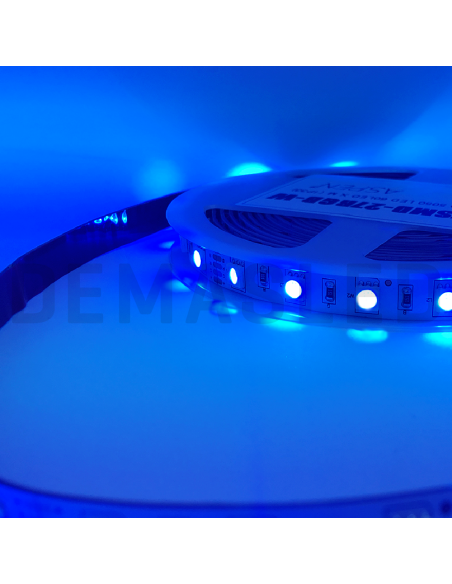 Tira LED SMD5050 12V 12W/m, 60 LEDs/m, 5m