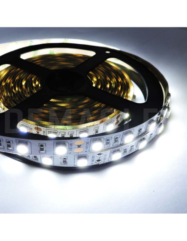 Tira LED SMD5050, 12V 12W/M, 60 LEDs/M, 5m