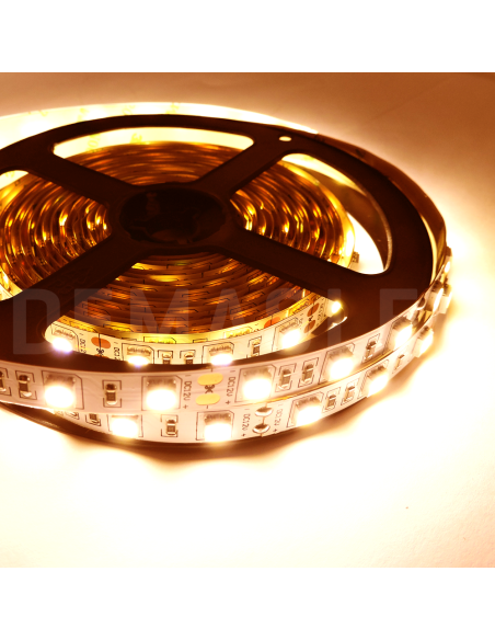 Tira LED SMD5050 12V 12W/m, 60 LEDs/m, 5m