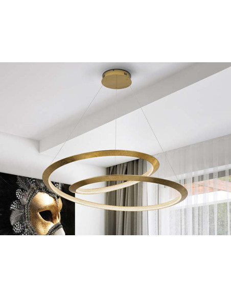 ETERNITY LÁMPARA PAN ORO Ø97 DIMABLE