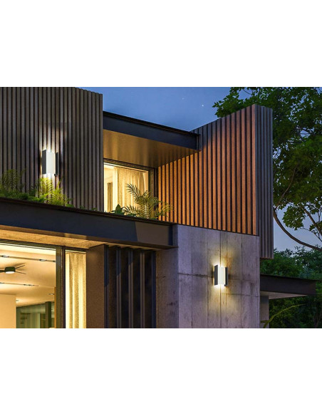 MATIA APLIQUE EXTERIOR GRIS IP65