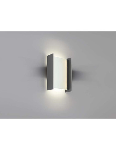 MATIA APLIQUE EXTERIOR GRIS IP65
