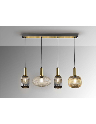 NORMA LÁMPARA 4 LUCES LINEA