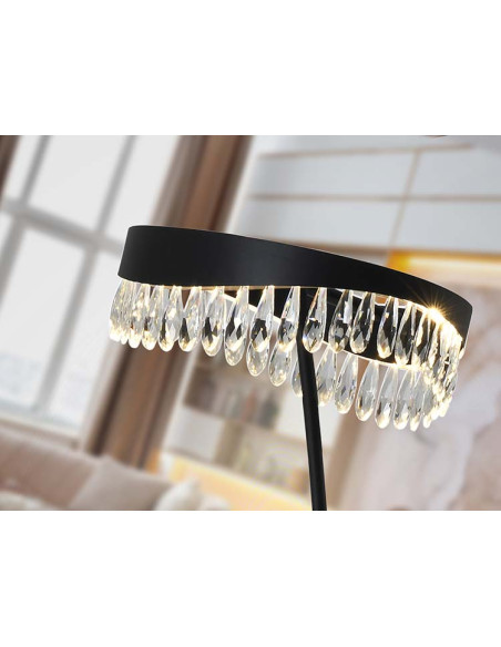 SELENE PIE SALÓN NEGRO CRISTAL