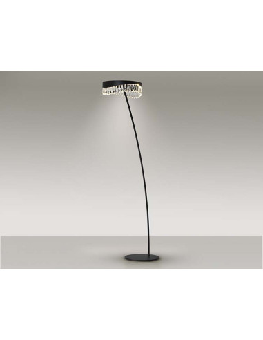 SELENE PIE SALÓN NEGRO CRISTAL