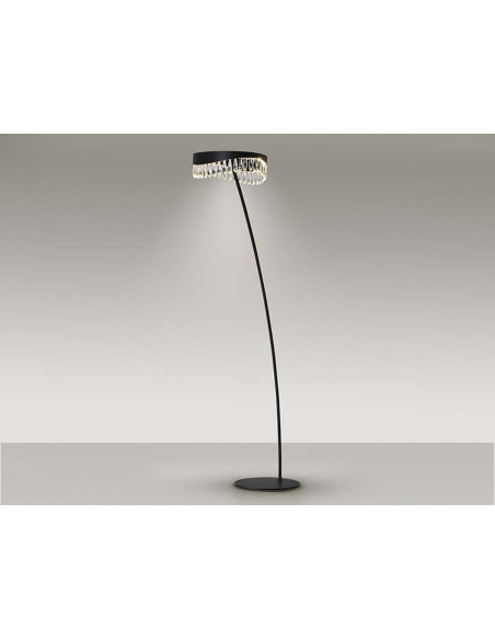 SELENE PIE SALÓN NEGRO CRISTAL