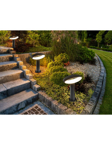 VILO BALIZA EXTERIOR GRIS H30 IP65