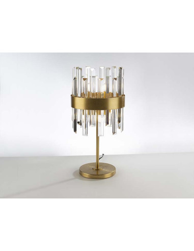 GRACE SOBREMESA 6 LUCES ORO