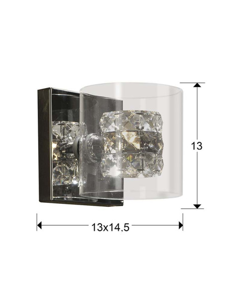 APLIQUE FLASH 1 LUZ