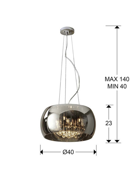 COLGANTE ARGOS Ø40