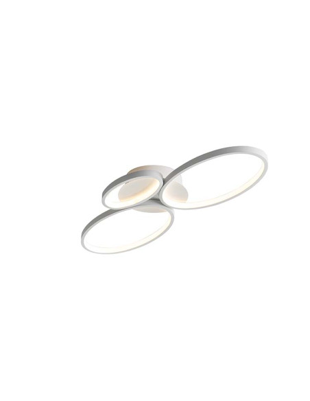 PLAFÓN SIOS LED 3 AROS BLANCO