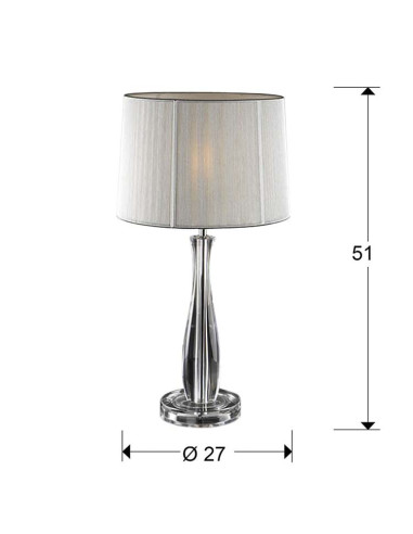 SOBREMESA LIN TRANSPARENTE C Y P