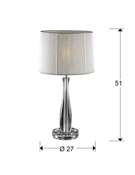 SOBREMESA LIN TRANSPARENTE C Y P