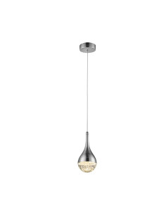 LÁMPARA 1 LUZ ELIE CROMO Ø10
