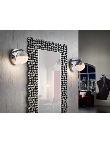 APLIQUE 1 LUZ LED SPHERE Ø12