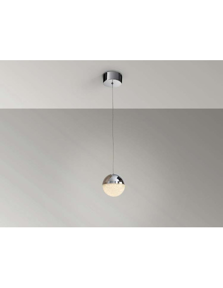 LÁMPARA 1 LUZ LED SPHERE Ø12