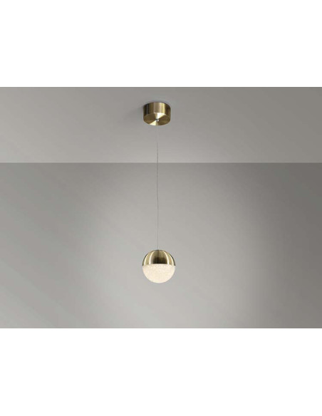 LÁMPARA 1 LUZ LED SPHERE Ø12