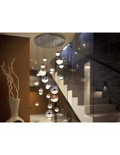 LÁMPARA 27 LUCES LED SPHERE COLØ80 CCT