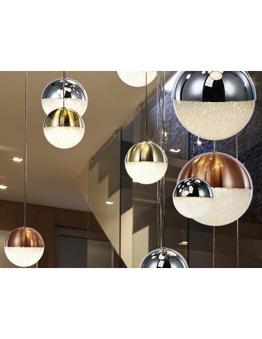 LÁMPARA 27 LUCES LED SPHERE COLØ80 CCT