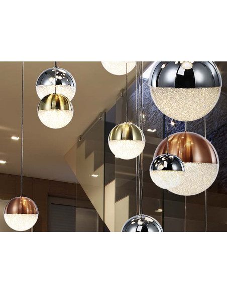 LÁMPARA 27 LUCES LED SPHERE COLØ80 CCT