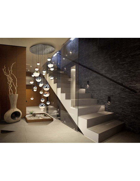 LÁMPARA 27 LUCES LED SPHERE COLØ80 CCT