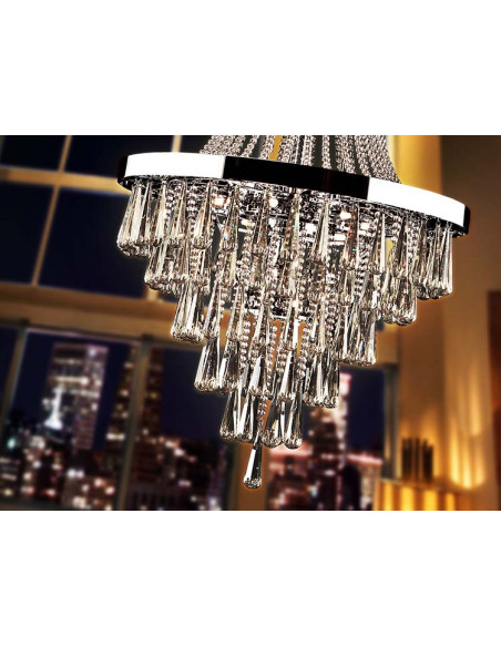 LÁMPARA PALACE 22 LUCES DIMABLE