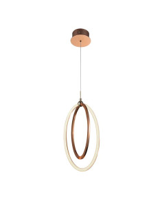 LÁMPARA LED OCELLIS 22Ø ORO ROSA