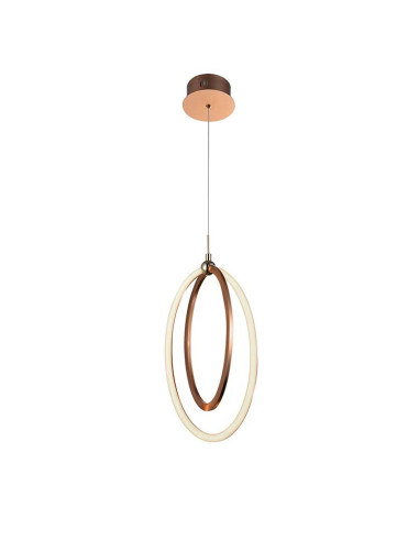 LÁMPARA LED OCELLIS 22Ø ORO ROSA