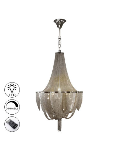 LÁMPARA MINERVA 12 LUCES DIMABLE