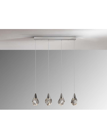 LÁMPARA 4 LUCES AQUARIA