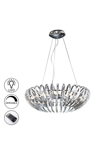 LÁMPARA ARIADNA 12 LUCES DIMABLE