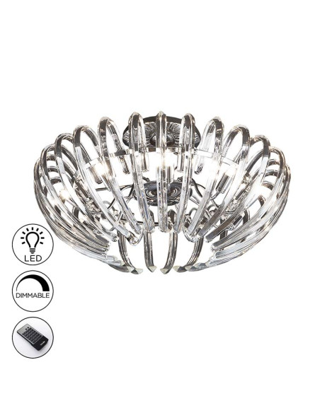 PLAFÓN ARIADNA 9 LUCES DIMABLE
