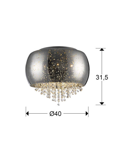 PLAFÓN CAELUM 5 G9 Ø40